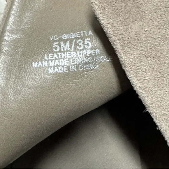 Vince Camuto Woman's Gigietta Suede Bootie - Picture 9 of 11